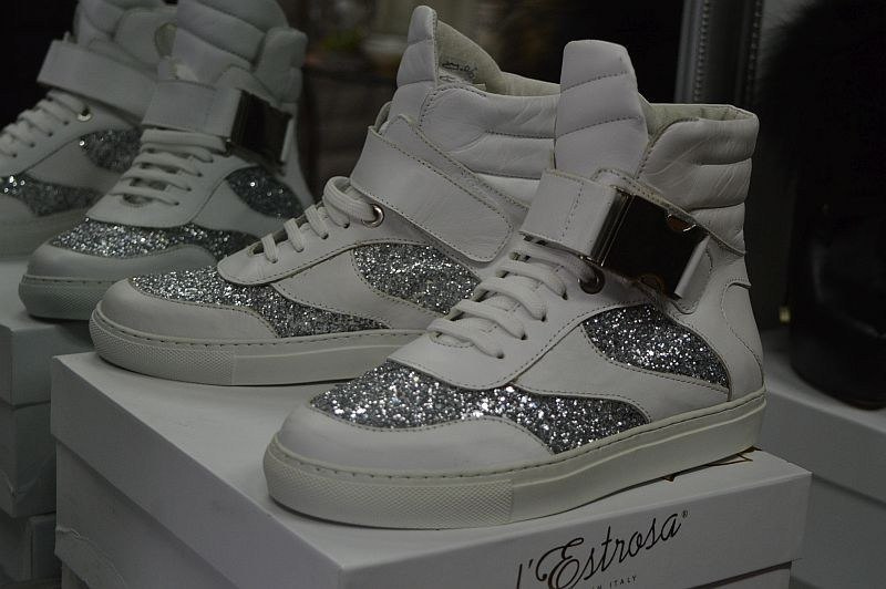 L'ESTROSA SKÓRA SNEAKERSY SREBRO KLAMRA PROMOCJA ! L'ESTROSA SKÓRA SNEAKERSY SREBRO KLAMRA PROMOCJA !