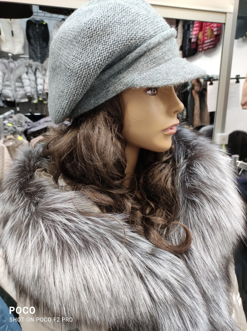REWELACYJNY PŁASZCZ PUCHOWY PIĘKNY SREBRNY LIS HIT REWELACYJNY PŁASZCZ PUCHOWY PIĘKNY SREBRNY LIS HIT