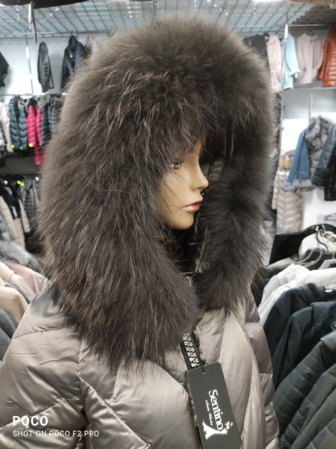 REWELACYJNY PŁASZCZ PUCHOWY PIĘKNY SREBRNY LIS HIT REWELACYJNY PŁASZCZ PUCHOWY PIĘKNY SREBRNY LIS HIT