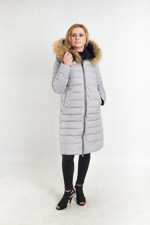 PIĘKNA KURTKA PŁASZCZ PARKA NATURALNY LIS 2 W 1 !! PIĘKNA KURTKA PŁASZCZ PARKA NATURALNY LIS 2 W 1 !!