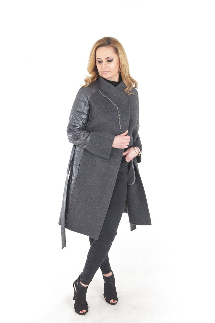 STYLOWY WIOSENNY PŁASZCZYK SZYK I ELEGANCJA WEŁNA DUŻE ROZMIARY NOWOŚĆ 2018 STYLOWY WIOSENNY PŁASZCZYK SZYK I ELEGANCJA WEŁNA DUŻE ROZMIARY NOWOŚĆ 2018